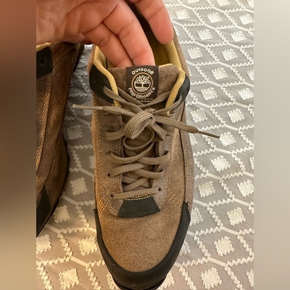 Timberland Men’s Leather Sneakers Size 10 - Picture 10 of 12